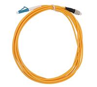 Walfront Cavo Patch in Fibra Ottica 3M Single Mode Cavo Patch in Fibra Single Core Bassa Perdita di Inserzione per Comunicazione Cablaggio in Fibra Ottica LC-FC-3M