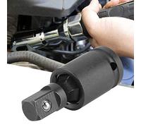 Walfront Chiavita Pneumatica Calco Articolare in Acciaio Universale, Set di Strumenti di Grado Industriale per Meccanici, Resistenti Agli Urti e Trattati con Calore, per 1/4 di 3/8 1/2 Applicazioni