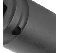 Walfront Chiavita Pneumatica Calco Articolare in Acciaio Universale, Set di Strumenti di Grado Industriale per Meccanici, Resistenti Agli Urti e Trattati con Calore, per 1/4 di 3/8 1/2 Applicazioni