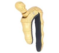 WALFRONT Chitarra con Chiusura a Manopola con Teschio per Chitarra, Design in Lega di Zinco, Accessorio per Elettrica per Musicisti e Suonatori di Ukulele (GOLD)