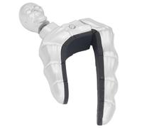 WALFRONT Chitarra con Chiusura a Manopola con Teschio per Chitarra, Design in Lega di Zinco, Accessorio per Elettrica per Musicisti e Suonatori di Ukulele (SILVER)