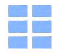 WALFRONT Conduttività Termica 4w/m-k 50 Pezzi 30x30x0,5 Mm Isolamento Cuscinetto Termico Resistente all'usura per CPU GPU Power LED Macchinari Automobilistici, Raffreddamento Rapido, Taglia per