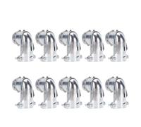 Walfront Connettore a Compressione, Raccordo Angolare 90 Gradi, 10 Pezzi