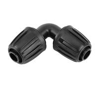 Walfront Connettore a Gomito da Giardino, Raccordi Rapidi in Plastica Pom per Tubi di Irrigazione, Gomito per Tubo dell'Acqua 5x2x2 Cm per la Cura del Prato e l'Irrigazione del Giardino