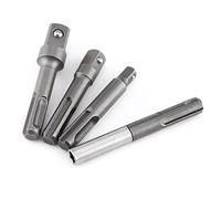 Walfront Connettore di Prolunga SDS Plus con Attacco a Esagono Incassato 1/4" 3/8 "1/2", Adattatore di Prolunga a Presa Esagonale, Adattatore di Prolunga a Testa Quadrata