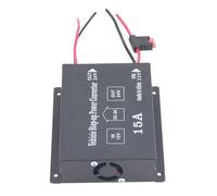 Walfront Convertitore di Potenza DC-DC Step-up da 12V a 24V 15A, Regolatore di Tensione, Booster di Tensione, Trasformatore di con Alloggiamento in Lega di Alluminio, Protezione