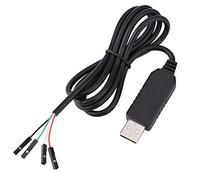 Walfront Convertitore Seriale USB a COM/TTL PL2303HX Cavo di Download Adattatore Aggiornato RS232