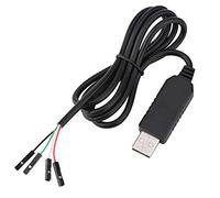 Walfront Convertitore Seriale USB a COM/TTL PL2303HX Cavo di Download STC Adattatore Aggiornato RS232