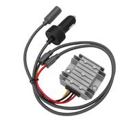 Walfront Convertitore Step Up per Mini Dish Regolatore di Tensione da 12-24 V A 30 V 3,5 A con Accendisigari per Auto Cavo 18 AWG Trasformatore di Potenziamento di Potenza 105 W