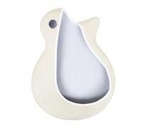 Walfront Coperta di Polvere di Chitarra Elettrica Copertura Protettiva su Misura Neoprene e Poliestere a Forma di Colore Puro per Chitarre Elettriche (Beige)