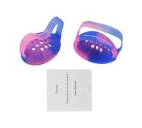 Walfront Correttore a Mano Piano Wedable Silicone Finger Trainer con Supporto per le Palme per Bambini Adulti Musicisti Esperti Gestiti Dispositivo Correttore 1 Coppia