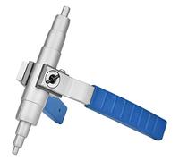 Walfront Costruzione in Metallo Lavorato CNC, Espansore per Tubi in Rame Resistente all'usura, Robusto e Durevole, Adatto per Tubi 6, 8, 10, 12, 16, 18, 22 Mm, Matrice di Espansione per Ruotabile,