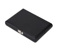 Walfront Custodia per Ance in Legno per Oboe Elegante Supporto in Pelle PU per 20 Ance Design Compatto per Musicisti (Confezione da 12)