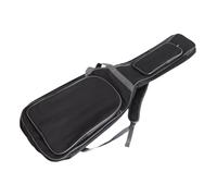 Walfront Custodia per Basso Borsa Morbida Impermeabile in Tessuto Oxford con Cinghie Traspiranti Ampia Tasca per Bassista Elettrico