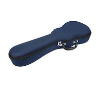 Walfront Custodia per Ukulele Borsa da Trasporto per Zaino in Tessuto Poliestere per 23 Amanti della Musica Ukulele da 24 Pollici (23/24 pollici blu)