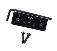 WALFRONT Dado per Chitarra Senza Testa, Dado di Bloccaggio in Metallo da 42 Mm per Doppio Tremolo Floyd Rose, Installazione Semplice per gli Appassionati di Chitarra Elettrica (BLACK)