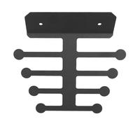 Walfront Dispositivi di Fitness Stallo a Parete -Kahrungsregal per Cinturini e Salti, Supporto per il Detentore della Fascia, Ideale per L'entusiasmo del Fitnessblack