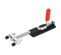 Walfront Doppia Morsetto a Levetta Testa 80 Mm Tratto 350 Kg di Serratura con Maniglia Ergonomica Punta a Pressione Regolabile Rilascio Rapido Pullone Push Tira