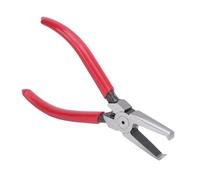 Walfront Estrattore per Tasti per Chitarra, Strumento per la Rimozione dei Tasti per Chitarra Elettrica e Basso con Ganasce in Lega di Acciaio CrV, Impugnatura in Gomma, Angolo Preciso,