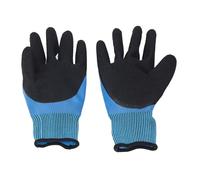 Walfront Guanti Isolanti Elettrici da 2 Pezzi Resistenza Alla Tensione da 1000 V Elettricista Isolamento Ritardante Ad Alta Tensione Lavoro con Guanti da Elettricista in Gomma Antiscivolo