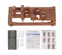 Walfront Guitar Chord Presser Guitar Aid Trainer Aiuto Assistito di Apprendimento degli Strumenti con la Pratica Dell'insegnamento della Classifica per Chitarre Folk da 36-41 Pollici