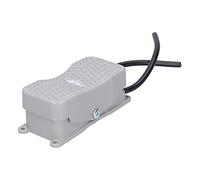 Walfront Interruttore a Pedale Interruttore On/off in Lega di Alluminio Interruttore a Pedale Antiscivolo 250V 10A per il Controllo Dell'automazione