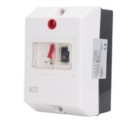 Walfront Interruttore Automatico del Motore Interruttore Automatico di Protezione del Motore Elettrico ABS da 6 A 10 A 690 V Sgancio Magnetico Termico con Lampada di Segnalazione per Pannelli e
