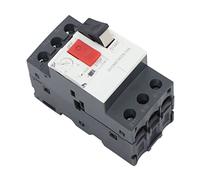 Walfront Interruttore del Motore, Materiale ABS, Protegge i Motori Dal Sovraccarico, Facile Installazione con Supporto per Binario 35 Mm, Adatto per Carichi Induttivi e Capacitivi (GV2-ME16C 9-14A)