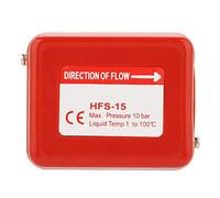 Walfront Interruttore di Flusso a Paletta da 1/2" Regolatore di Flusso dell'Acqua Pale Regolabili per Sistemi di Protezione Antincendio HVAC Giunto in Ottone Alloggiamento in Ferro Nichelato