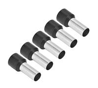 Walfront Kit 50 Pezzi Puntale Isolato 4 AWG 25 Mm2 E25-16, Pinza Crimpatrice Perno a Crimpare Terminali Connettore Cavo Morsettiera estremità Cavo, per l'industria Elettrica, Elettrodomestici