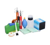 Walfront Kit di Pulizia in Fibra Ottica 12 Pezzi, Pulizia Efficiente e di Lunga Durata, Antistatico, con Custodia Portatile per Connettori SC FC ST LC MU