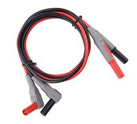 Walfront Kit Puntali per Multimetro Set Puntali Professionali e Aggiornati con a Coccodrillo Connettore Tipo U Sonda del Misuratore Punte Sostituibili