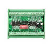 Walfront Level Translator, 5V / 24V Convertitore di Livello di Tensione a 8 Canali Modulo di Convertitore di Segnale PNP NPN ad Onda Quadra, Scheda Convertitore di Tensione 10MHZ