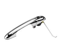 Walfront Maniglia per Porta Esterna Guida a Sinistra Finitura Cromata a Specchio Robusta Plastica di Ricambio per 500 2012-2018 (Maniglia esterna sedile conducente sinistro)