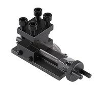 Walfront Mini Tornio Portautensili Tornio Croce Diapositiva Unimat 3 Accessori Angolo di Rotazione Strumento Post Utensili Elettrici per SIEG C0 Mini Tornio