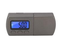 WALFRONT Misuratore di Forza dello Stilo per Giradischi Scala in ABS con Display LCD, Misuratore di Forza dello Stilo Ad Alta Precisione con Display LCD Blu, Facile leggibilità, Custodia Protettiva,