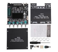 Walfront Modulo Amplificatore BT 5.1 a 2.1, Scheda Amplificatore Audio con Uscita Subwoofer a Doppio Canale da 50 W da 100 W con Controllo APP, per Audio Domestico del PC del Telefono