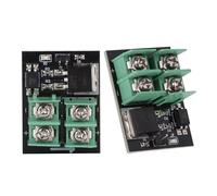 Walfront Modulo di Commutazione MOSFET da 2 Pezzi con Morsettiere a Vite Materiale Plastico Tecnico 1-5MA 22A Scheda di Controllo Interruttore Elettronico con Regolazione PWM