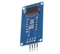 Walfront Modulo Display LED a 4 Cifre, Chip Driver TM1637 Display Rosso a 7 Segmenti da 0,36 Pollici, luminosità Regolabile da 3,3 V a 5,5 V 4 Fori di Montaggio per Progetti con Microcontrollore