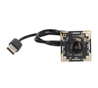 Walfront Modulo Fotocamera Mini PC Modulo Fotocamera 2 MP, Scheda con Uscita USB 2.0 Webcam USB Grandangolare 145° con Doppio Microfono Digitale