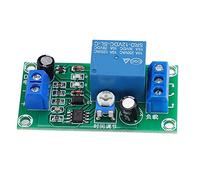 Walfront Modulo Relè di Ritardo DC 12V NE555 Scheda di Controllo del Relè di Ritardo Timer per L'elettronica Automobilistica Domestica, 60 Secondi Regolabili