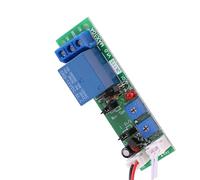 Walfront Modulo relè Timer Ritardo Regolabile Modulo Interruttore On/off DC 5 V 12 V 24 10 A 2 modalità Tempo di Accensione e Spegnimento Regolabile per Controllo Industriale Test Macchina Pompa (DC