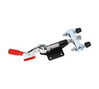 Walfront Morsetto a Ginocchiera a Sgancio Rapido Morsetto Autobloccante Push Pull a Doppia Testa con Maniglia Rivestita in Plastica e Impugnatura Antiscivolo per la Saldatura di Gruppi