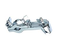 Walfront Morsetto per Batteria Braccio per Piatti Regolabile Morsetto per Batteria Multifunzionale Salvaspazio con Struttura in Metallo per Supporto per Piatti e Bacchette