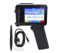 Walfront N6 Schermo della Stampante della Stampante a Getto D'inchiostro N6 LED HD LED 4.3 Pollici per Testo, Numero, Codice QR, Codice a Barre, Immagine, Ora, Data, Stampa Etichetta su
