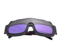 Walfront Occhiali da Saldatore, YZ05 Occhiali Saldatura, Protettivi per Saldatore Occhiali per Saldatura con Oscuramento Automatico Elettrica Regolabili Occhiali di Protezione Accessori Saldatura