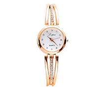 Walfront Orologio da Polso, Donna Elegante Orologio al Quarzo Decorazione di Gioielli