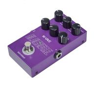 Walfront Pedale Delay Digitale 9 Tipi di Delay Pedale Effetti per Chitarra con 9 Manopole di Controllo Effetti TAP HOLD 3000ms Custodia in Metallo per Basso Elettrico