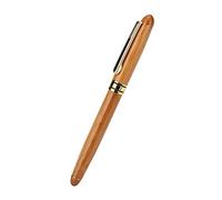 Walfront Penna Stilografica di Calligrafia Artigianale Bambù Punta a Punta (Pennino 0,7mm)