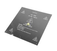 Walfront Piastra Riscaldante per Stampante 3D Ad Alta Potenza, Piattaforma Calda Sostitutiva per Riscaldamento Riscaldatore in Lega di Alluminio 500x500mm, 24V 350W per Modelli Artigianali